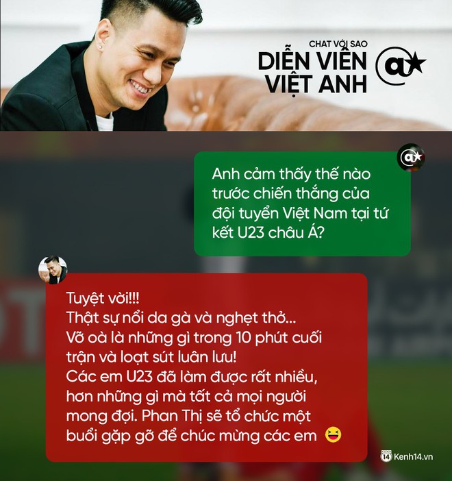 Chat cực nhanh: Tuấn Hưng, Duy Mạnh và dàn sao hào hứng nhắn gửi đến U23 Việt Nam - Ảnh 3.