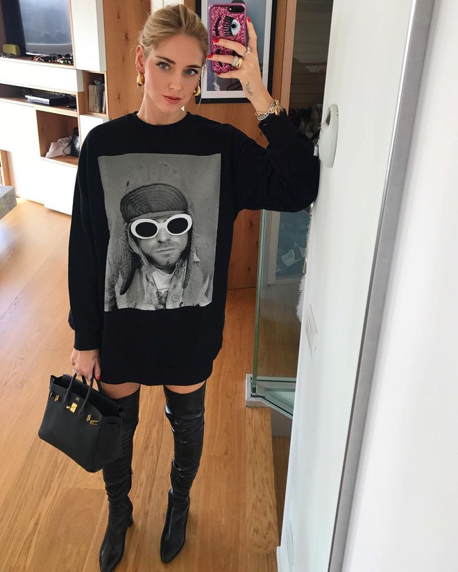 Không hổ danh là fashion blogger số 1 thế giới, Chiara Ferragni vẫn mặc chất dù đang bầu bí nặng nề  - Ảnh 6.