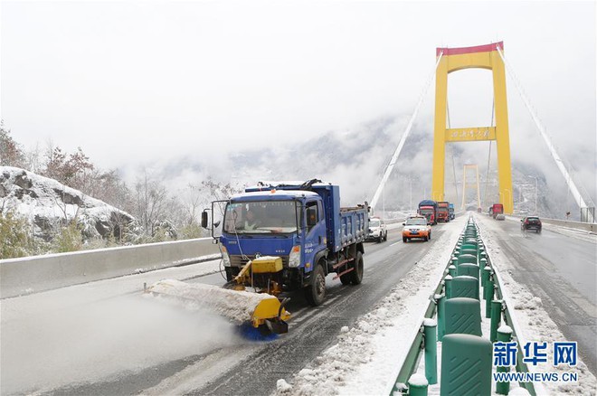 Việt Nam đón giá rét, Trung Quốc cũng gồng mình trước thời tiết lạnh kỷ lục trong lịch sử nước này - Ảnh 16.