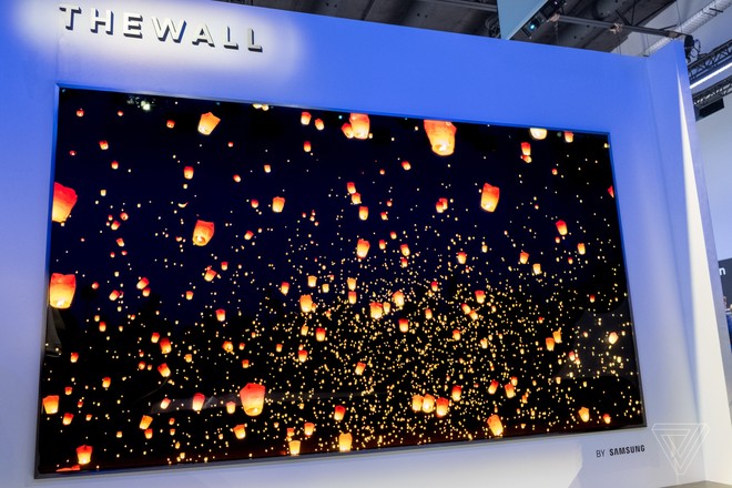 Samsung mới ra mắt TV to khủng khiếp, to đến nỗi đặt tên luôn là Bức tường - Ảnh 2.