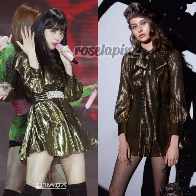 Bóc mác thời trang Golden Disc Awards 2018: Jennie Kim, Nayeon, Irene diện đồ hàng chục triệu đồng; IU, Lisa khiêm tốn với váy áo bình dân - Ảnh 10.