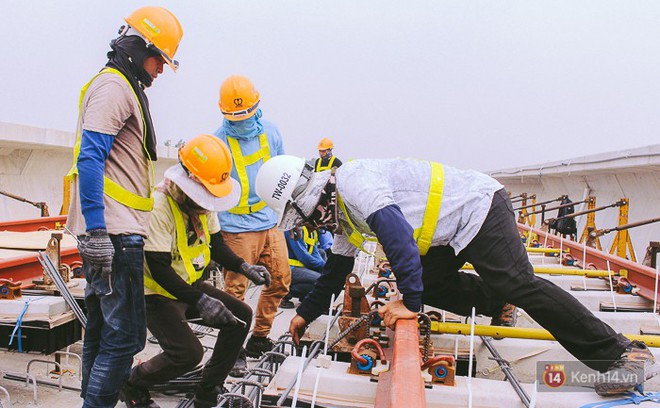 Ch&ugrave;m ảnh: Hơn 2,5km đường ray t&agrave;u tr&ecirc;n cao tuyến Metro Bến Th&agrave;nh -  Suối Ti&ecirc;n ở S&agrave;i G&ograve;n đ&atilde; ho&agrave;n th&agrave;nh - Ảnh 8.