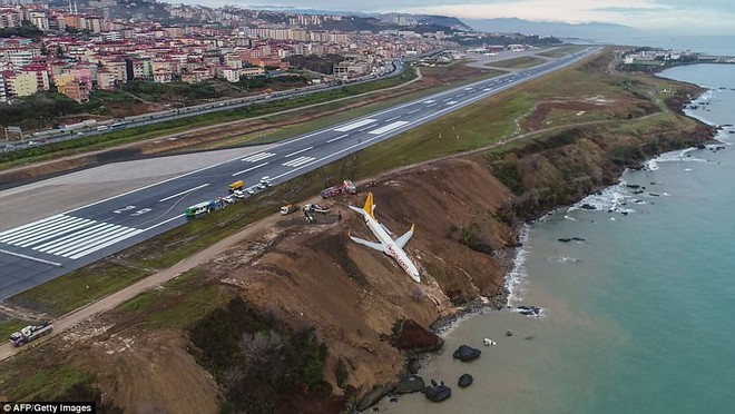 Máy bay lao thẳng xuống biển sau khi hạ cánh, 168 người sống sót an toàn, tránh được thảm kịch hàng không - Ảnh 7.