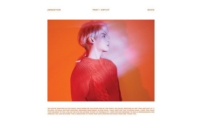 Hé lộ bìa và danh sách các bài hát trong album cuối cùng của Jonghyun - Ảnh 1.
