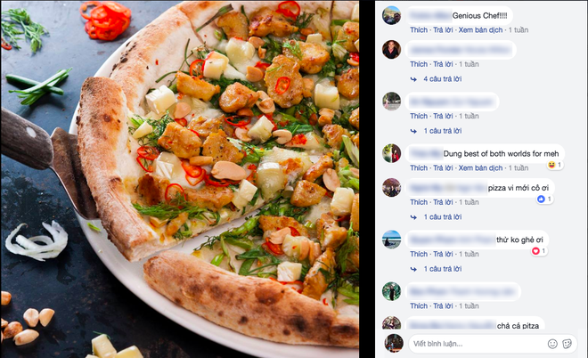 Món mới của 4Ps: Pizza chả cá - vừa mắm tôm vừa phô mai liệu có phải là chiếc pizza sai nhất từ trước tới nay? - Ảnh 1.