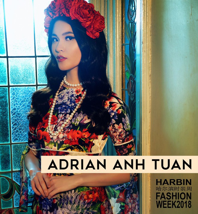 NTK Adrian Anh Tuấn mang BST Khu Vườn Bí Mật sang Tuần lễ thời trang quốc tế Harbin - Ảnh 1.