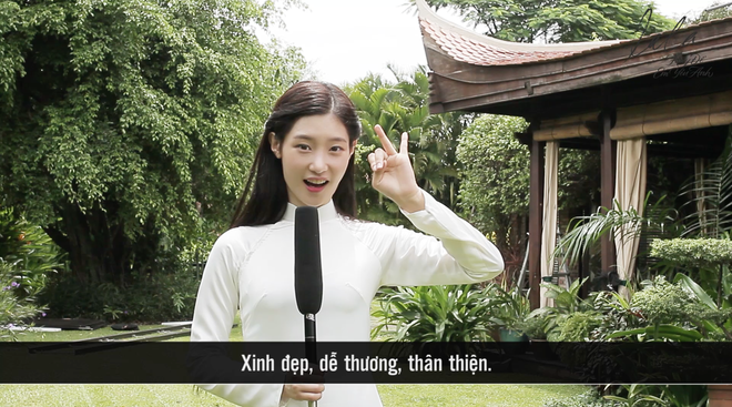 “Nữ thần thế hệ mới” Chae Yeon hào hứng khi được Chi Pu dạy nói tiếng Việt - Ảnh 8.