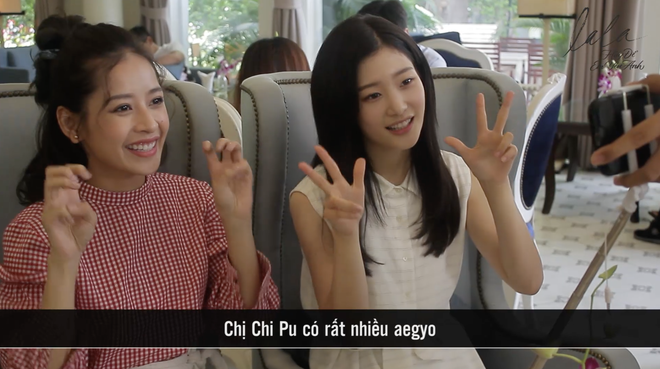 “Nữ thần thế hệ mới” Chae Yeon hào hứng khi được Chi Pu dạy nói tiếng Việt - Ảnh 9.