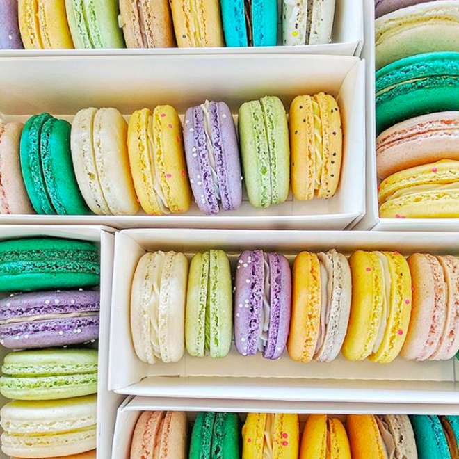 Bạn đ&#227; bao giờ từng thử một chiếc macaron c&#243; tạo h&#236;nh đầu của kỳ l&#226;n chưa? - Ảnh 1.