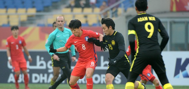 Malaysia chia tay giải U23 châu Á sau trận tứ kết kiên cường với Hàn Quốc - Ảnh 3.