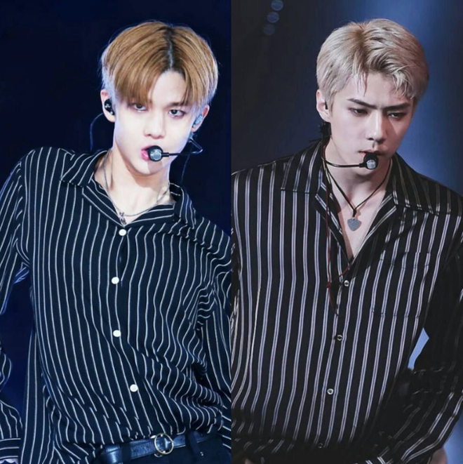 Bức hình khiến fan EXO và Wanna One tranh cãi nảy lửa: Đây rõ ràng là Sehun, mà lại là Jin Young? - Ảnh 6.