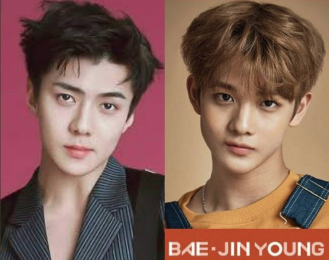 Bức hình khiến fan EXO và Wanna One tranh cãi nảy lửa: Đây rõ ràng là Sehun, mà lại là Jin Young? - Ảnh 7.