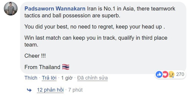 Thua Iran nhưng tinh thần quả cảm của các chàng trai Việt Nam đã đánh cắp trái tim fan quốc tế - Ảnh 8.