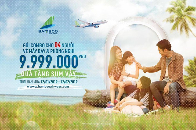 Chuyến bay đầu tiên của Bamboo Airways cất cánh từ 16/1, giá vé cơ bản chỉ từ 149.000 đồng - Ảnh 2.