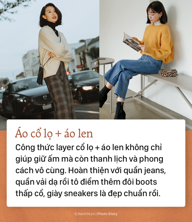 5 công thức mix đồ với áo len cổ lọ cực thời thượng trong ngày lạnh giá - Ảnh 3.