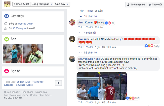 Phát hiện lý thú: Từ Thường Châu tuyết trắng đến Abu Dhabi xa hoa, từ U23 châu Á tới Asian Cup, vị trọng tài này vẫn luôn đẹp trai với tuyển Việt Nam - Ảnh 6.