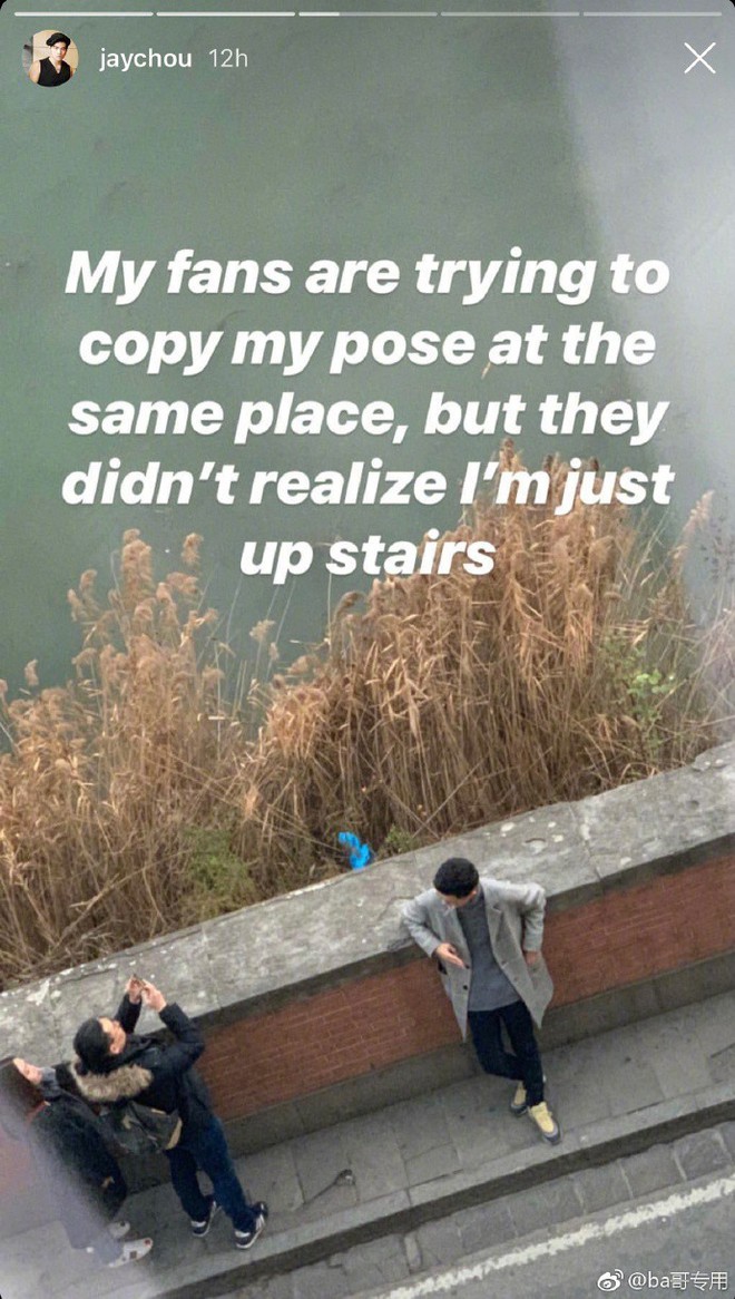 Lầy như Châu Kiệt Luân: Chụp lén fan đang bắt chước tạo dáng giống mình, hả hê bêu riếu trên Instagram - Ảnh 4.