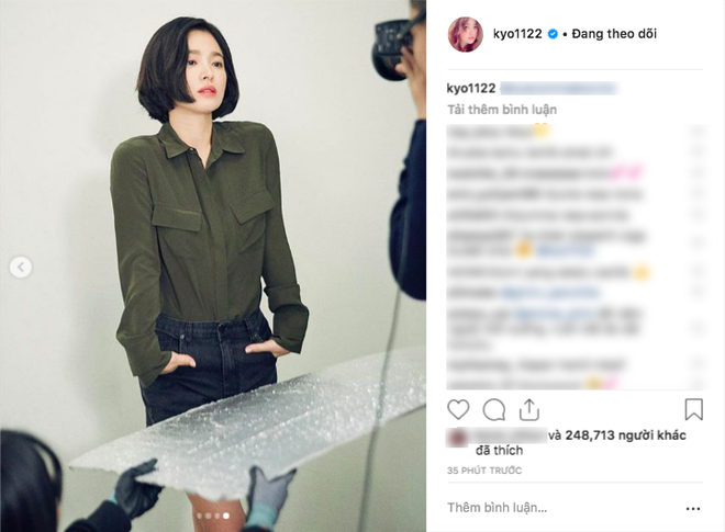 Bị chê photoshop quá đà, minh tinh Song Hye Kyo tung loạt ảnh hậu trường chứng minh body siêu nuột hậu giảm cân - Ảnh 3.