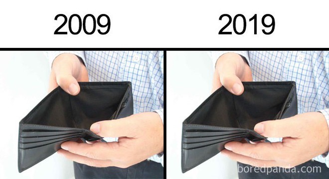 Nhái lại #10YearsChallenge, Internet tạo ra loạt meme hài hước nhưng không kém phần chua xót về thế giới - Ảnh 5.