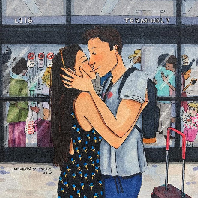 Bộ tranh: Có những lãng mạn đầy đơn giản mà chỉ những cặp đôi yêu nhau mới hiểu Bộ Tranh: Có Những Lãng Mạn Đầy Đơn Giản Mà Chỉ Những Cặp Đôi Yêu Nhau Mới Hiểu