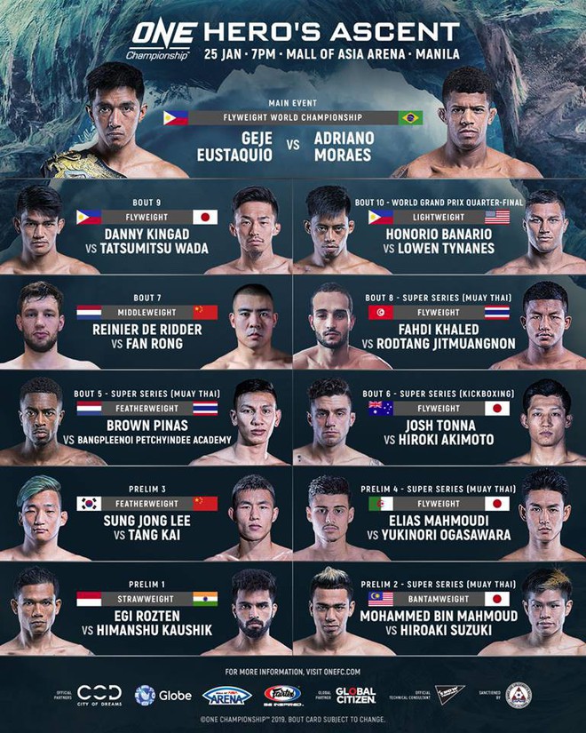 Eustaquio và Moraes chính thức chạm mặt trước thềm sự kiện đầu tiên trong năm của ONE Championship - Ảnh 3.