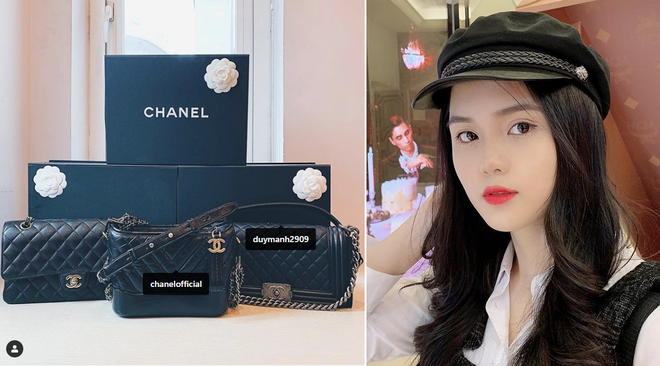 Tết chưa đến, Quỳnh Anh đã được bạn trai quốc dân Duy Mạnh tặng túi Chanel Boy trăm triệu, khiến hội chị em ghen tị hết sức - Ảnh 1.