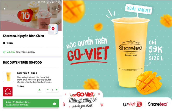 Sharetea xuất hiện đồ uống mới vừa ngon vừa đẹp da nhưng chỉ c&oacute; tr&ecirc;n GO-VIET - Ảnh 1.