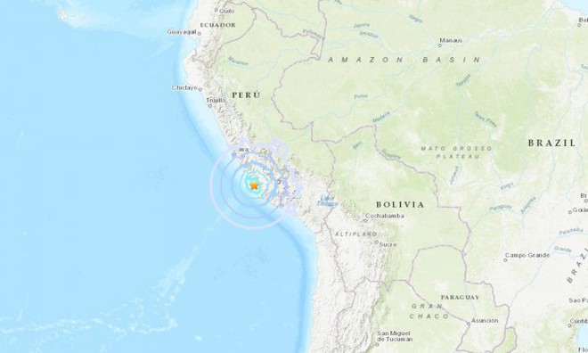 Động đất mạnh 6 độ tại Peru  - Ảnh 1.