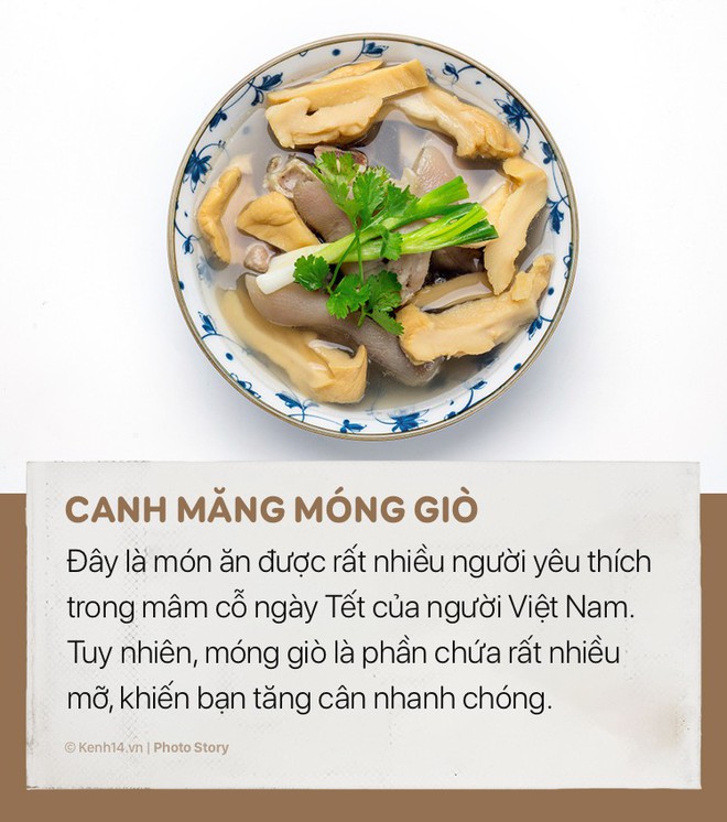 Món ăn khiến bạn tăng cân vùn vụt trong dịp Tết Nguyên đán - Ảnh 11.