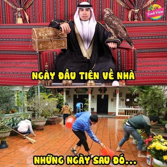 Sự kh&aacute;c nhau giữa ng&agrave;y đầu về nghỉ Tết v&agrave; những ng&agrave;y tiếp theo: Phũ nhưng đ&uacute;ng đến muốn kh&oacute;c - Ảnh 1.
