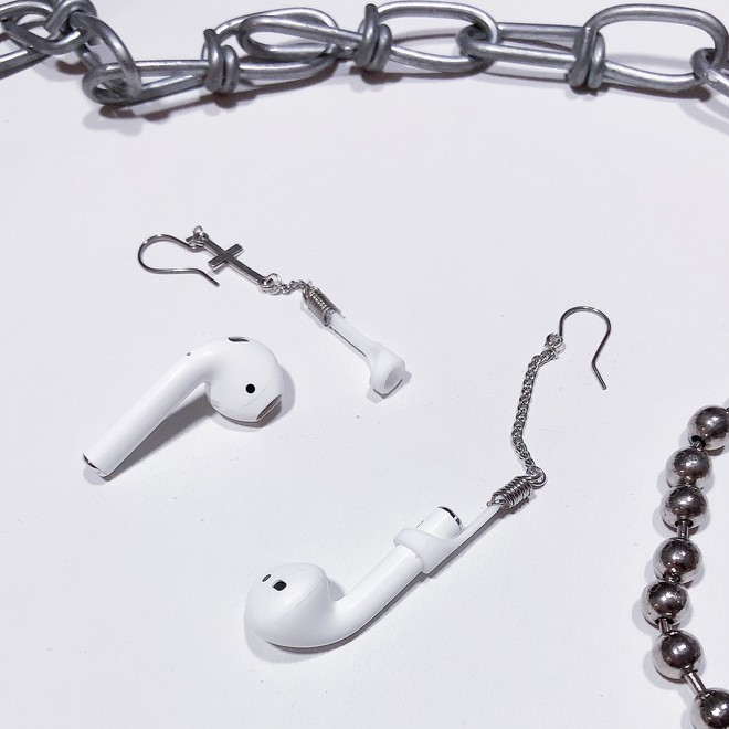 Góc thiên tài: Biến AirPods thành khuyên để không bị rơi mất - Ảnh 4.