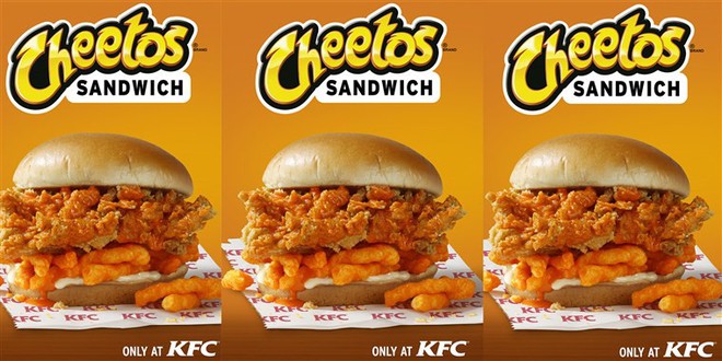 KFC ra mắt loại sandwich mới kẹp toàn gà rán và bim bim Cheetos - Ảnh 4.