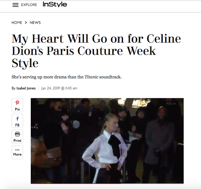 Mặc dân tình cứ nhè vào ngoại hình mà bỉ bai, giới tạp chí lại khẳng định: Celine Dion là Nữ hoàng của Paris Fashion Week! - Ảnh 7.
