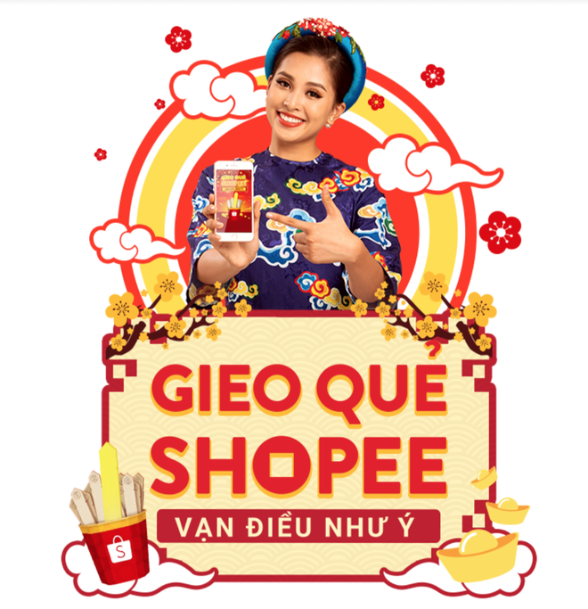 Gieo quẻ, đón lộc vạn điều như ý cùng Shopee - Ảnh 1.