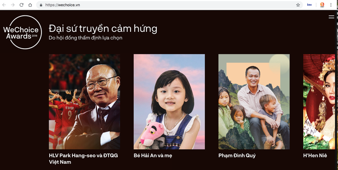 HLV Park Hang-seo và đội tuyển Việt Nam được tôn vinh tại WeChoice Awards 2018 - Ảnh 4.