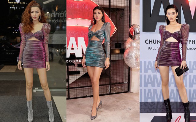 Gợi cảm hết nấc nhưng liệu Minh T&uacute; c&oacute; &aacute;p đảo sự c&aacute; t&iacute;nh của B&iacute;ch Phương - Kh&aacute;nh Linh khi diện c&ugrave;ng một kiểu v&aacute;y? - Ảnh 4.