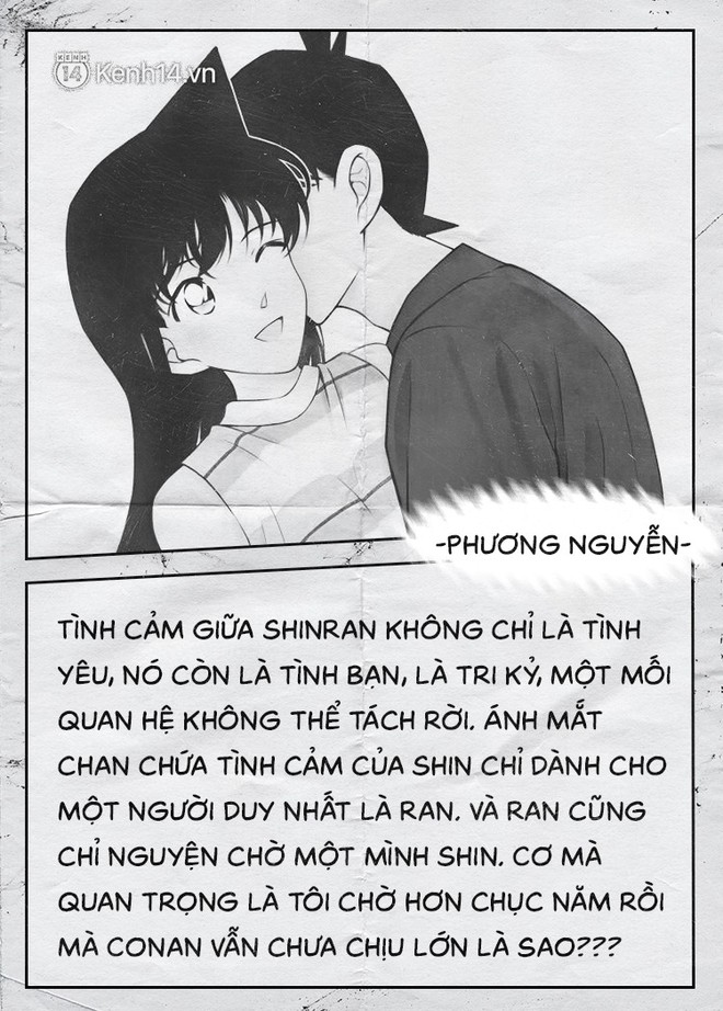 Fan của cặp Shinichi và Ran suốt 23 năm: Chúng ta đã quá kiên nhẫn trong một cuộc tình mà mình không phải vai chính! - Ảnh 5.