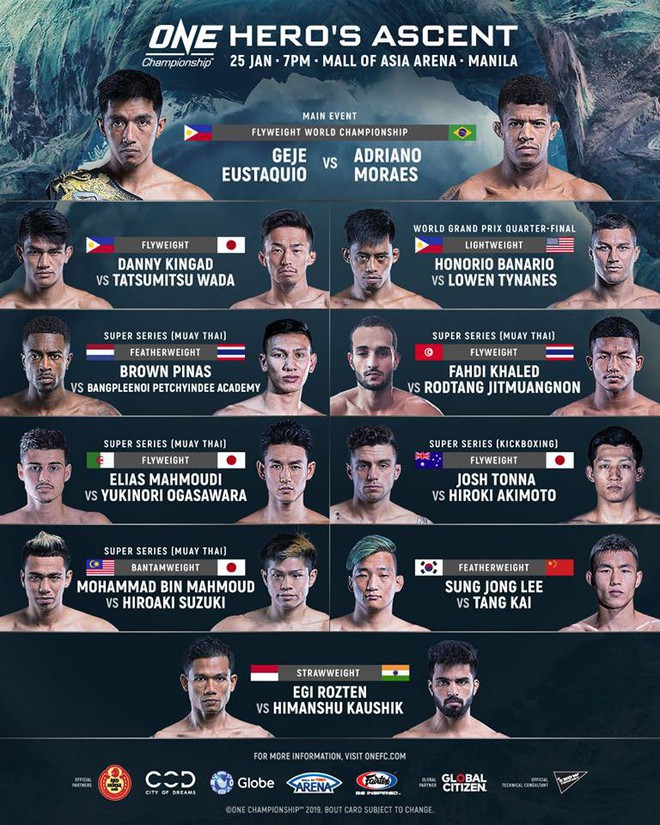 ONE Championship hâm nóng làng võ thế giới bằng trận đánh siêu kinh điển ngay đầu năm 2019 - Ảnh 2.