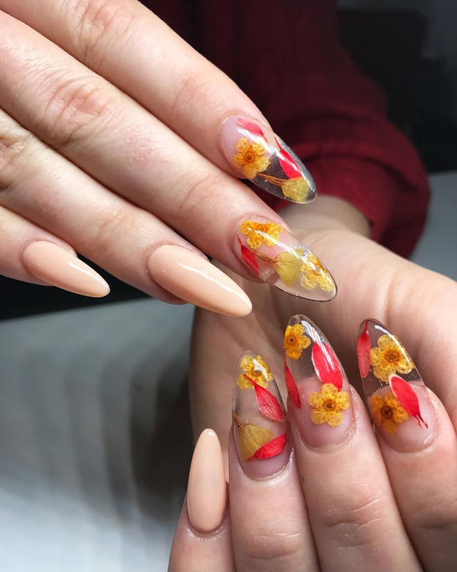 Loạt móng tay nghệ thuật kiểu Hàm Hương khiến cả trai thẳng cũng muốn đi làm nail - Ảnh 7.