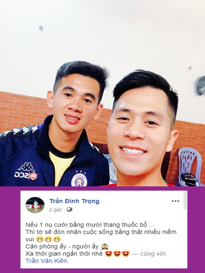 Đ&igrave;nh Trọng b&ugrave;i ng&ugrave;i đăng ảnh chia tay bạn th&acirc;n trước ng&agrave;y sang H&agrave;n Quốc trị thương - Ảnh 1.