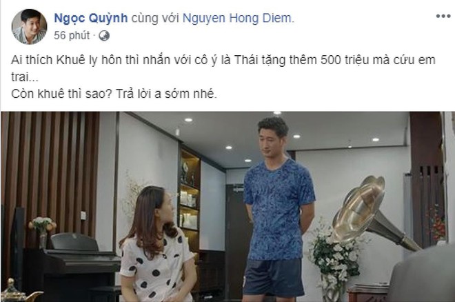 Th&aacute;i (Hoa Hồng Tr&ecirc;n Ngực Tr&aacute;i) h&agrave;o ph&oacute;ng bất ngờ, cho Khu&ecirc; tận 500 triệu đi cứu em trai? - Ảnh 1.