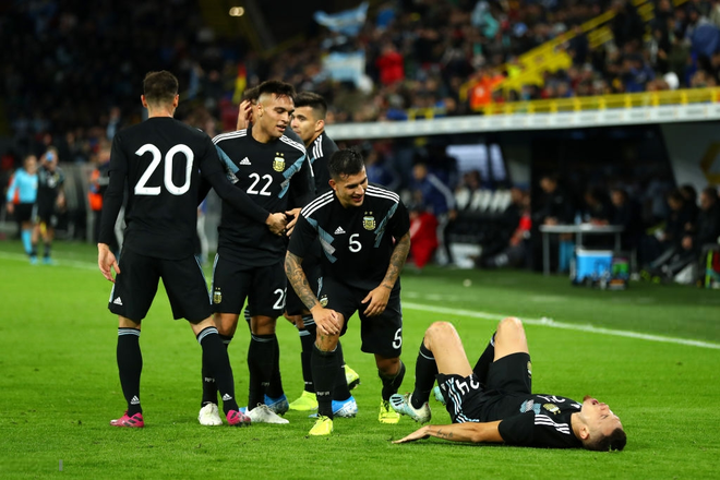 Bị tuyển Đức dẫn trước 2 b&agrave;n, c&aacute;c đ&agrave;n em của Messi c&oacute; m&agrave;n đ&aacute;p trả ấn tượng thế n&agrave;y đ&acirc;y - Ảnh 9.