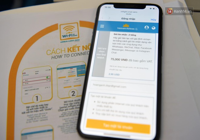 Lướt web, Facebook hay c&aacute;c ứng dụng di động tr&ecirc;n m&aacute;y bay lần đầu ti&ecirc;n tại Việt Nam - Ảnh 4.