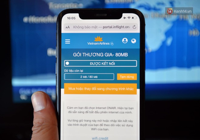 Lướt web, Facebook hay c&aacute;c ứng dụng di động tr&ecirc;n m&aacute;y bay lần đầu ti&ecirc;n tại Việt Nam - Ảnh 7.