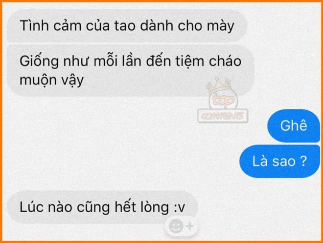 Tỏ tình bằng... cháo lòng, nghe vô lý nhưng mà thuyết phục cực kỳ, dân mạng chỉ biết gật đầu lia lịa vì hay quá! - Ảnh 1.