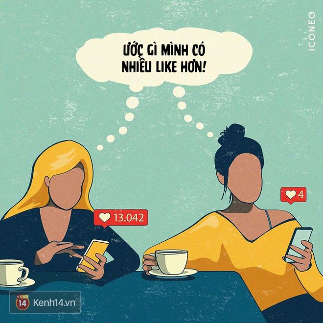 Bộ tranh thế kỷ buồn: Niềm vui của ch&uacute;ng ta l&agrave; ngồi đếm like, ai cũng biết m&ocirc;i trường bị huỷ hoại nhưng... đ&oacute; kh&ocirc;ng phải việc của m&igrave;nh! - Ảnh 1.