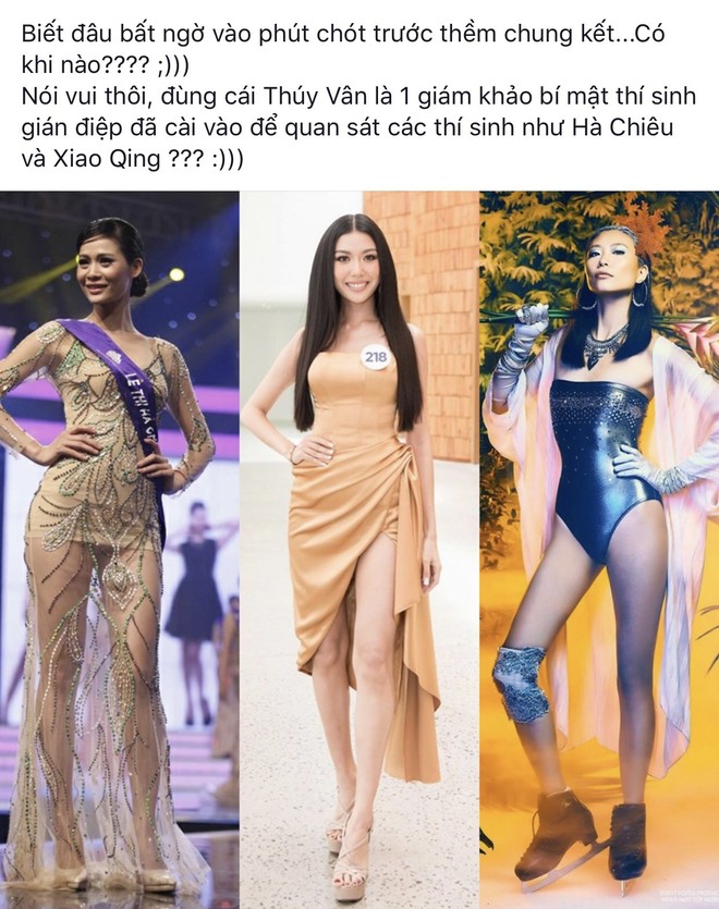 Thuyết âm mưu: Thúy Vân có phải là gián điệp được cài vào Hoa hậu Hoàn vũ Việt Nam? - Ảnh 8.