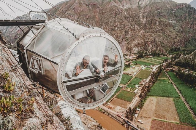 “Chiếm đóng” giữa kỳ quan thiên nhiên như Mã Pì Lèng Panorama, khách sạn lưng chừng núi ở Peru lại được khen hết lời - Ảnh 3.