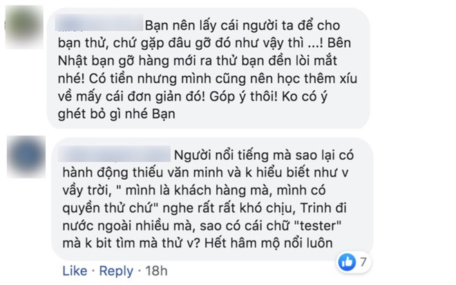 Vô tư thử son nguyên tem tại nơi bán đồ sỉ, Ngọc Trinh bị netizen phán luôn là ý thức kém - Ảnh 4.