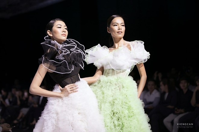 Bị chê catwalk tệ, Thúy Vân vẫn đắt show hơn Hương Ly tại Hoa hậu Hoàn vũ VN - Ảnh 8.